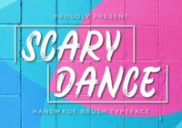 Scary Dance Font - Featured Image