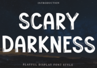 Scary Darkness Font - Featured Image