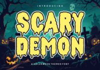 Scary Demon Font - Featured Image