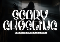 Scary Ghosting Font - Featured Image