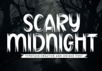 Scary Midnight Font - Featured Image