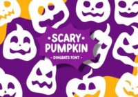 Scary Pumpkin Font - Featured Image