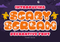 Scary Scream Font - Featured Image