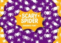 Scary Spider Font - Featured Image
