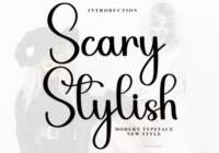 Scary Stylish Font - Featured Image