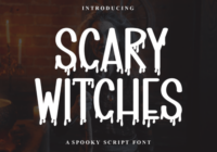 Scary Witches Font - Featured Image