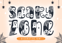 Scary Zone Font - Featured Image