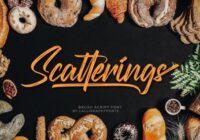 Scatterings Font - Featured Image