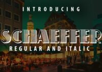 Schaeffer Font - Featured Image