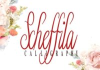 Schefilla Font - Featured Image