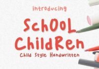 School Children Font - Featured Image