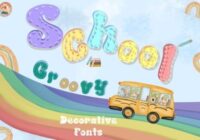 School Groovy Font - Featured Image