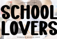 School Lovers Font - Featured Image