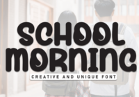 School Morning Font - Featured Image