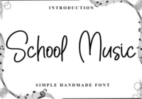 School Music Font - Featured Image