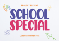 School Special Font - Featured Image
