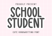 School Student Font - Featured Image