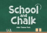 School and Chalk Font - Featured Image