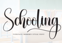 Schooling Font - Featured Image