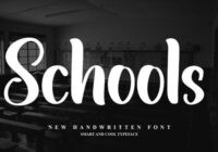 Schools Font - Featured Image