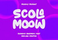 Scola Moow Font - Featured Image