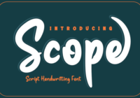 Scope Font - Featured Image