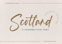 Scotland Font - Featured Image