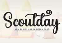 Scoutday Font - Featured Image
