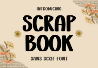 Scrap Book Font - Featured Image