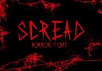 Scread Font - Featured Image