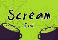 Scream Font - Featured Image