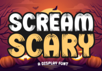 Scream Scary Font - Featured Image