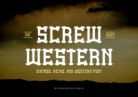 Screw Western Font - Featured Image