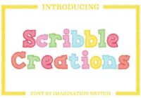 Scribble Creations Font - Featured Image