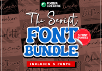 Script Bundle Font - Featured Image