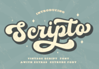 Scripto Font - Featured Image