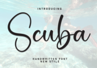 Scuba Font - Featured Image