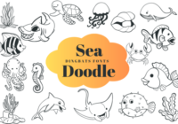 Sea Doodle Font - Featured Image