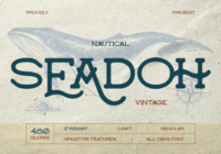 Seadoh Font - Featured Image