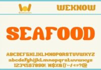 Seafood Font - Featured Image