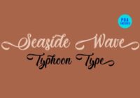 Seaside Wave Font - Featured Image