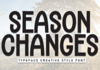 Season Changes Font - Featured Image