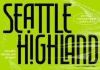 Seattle Highland Font - Featured Image