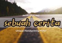 Sebuah Cerita Font - Featured Image