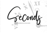 Seconds Font - Featured Image