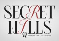 Secret Hills Font - Featured Image