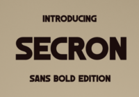 Secron Font - Featured Image