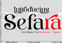 Sefara Font - Featured Image