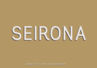 Seirona Font - Featured Image