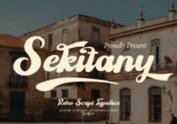 Sekitany Font - Featured Image